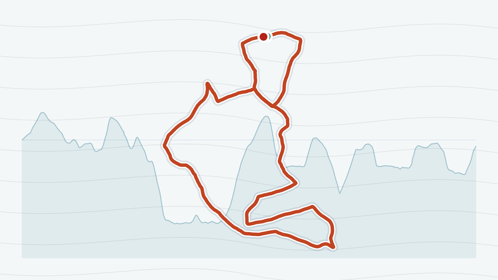 Mapa trasy Běh pro Hospic 10 km