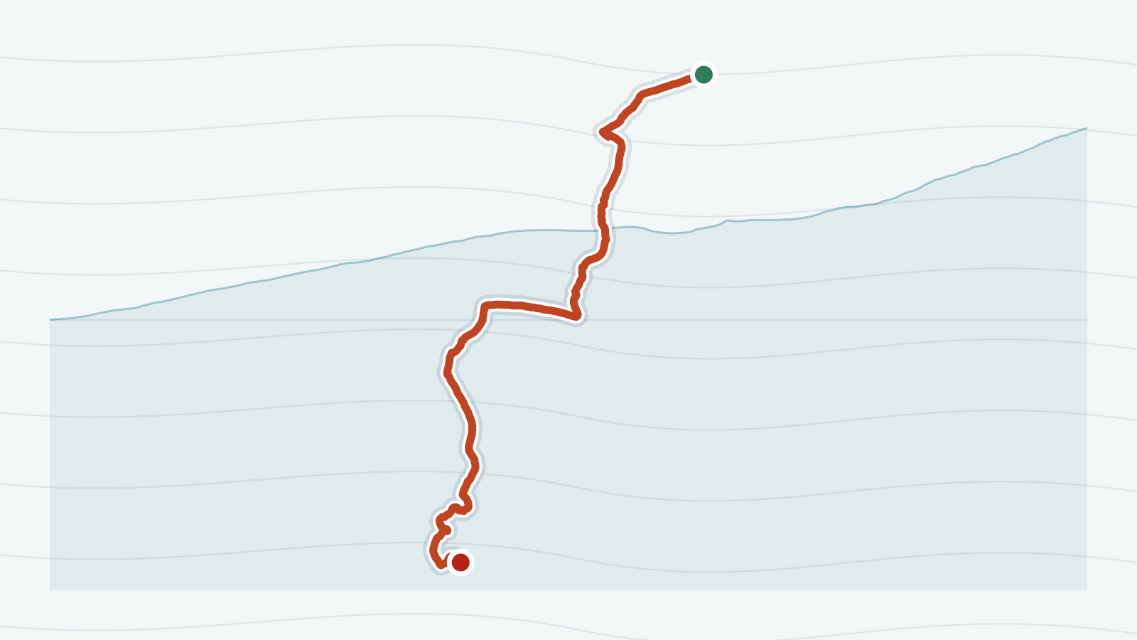Mapa trasy Běh na Čerchov 9,8 km