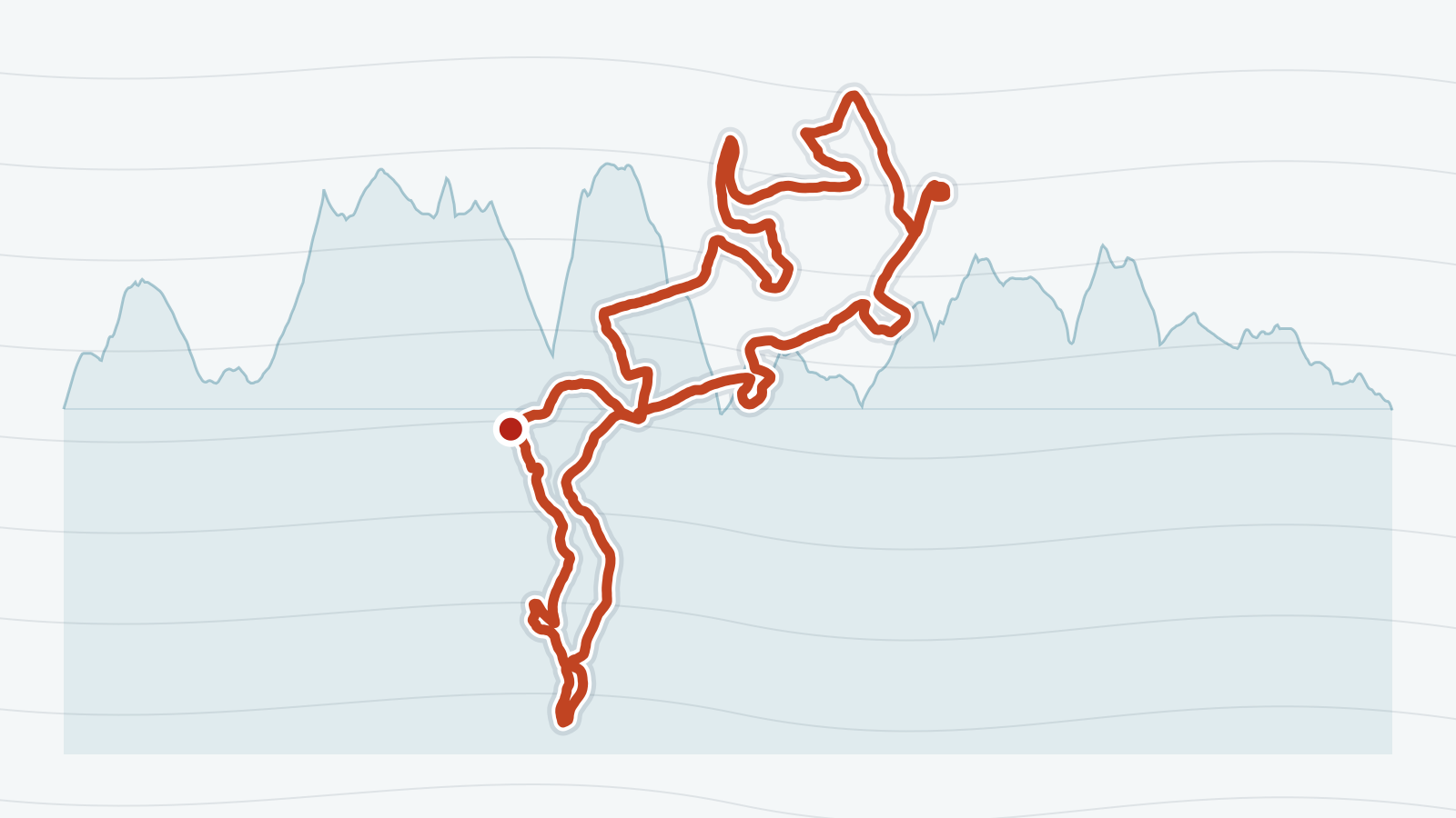Mapa trasy 1/2Maraton Babylon