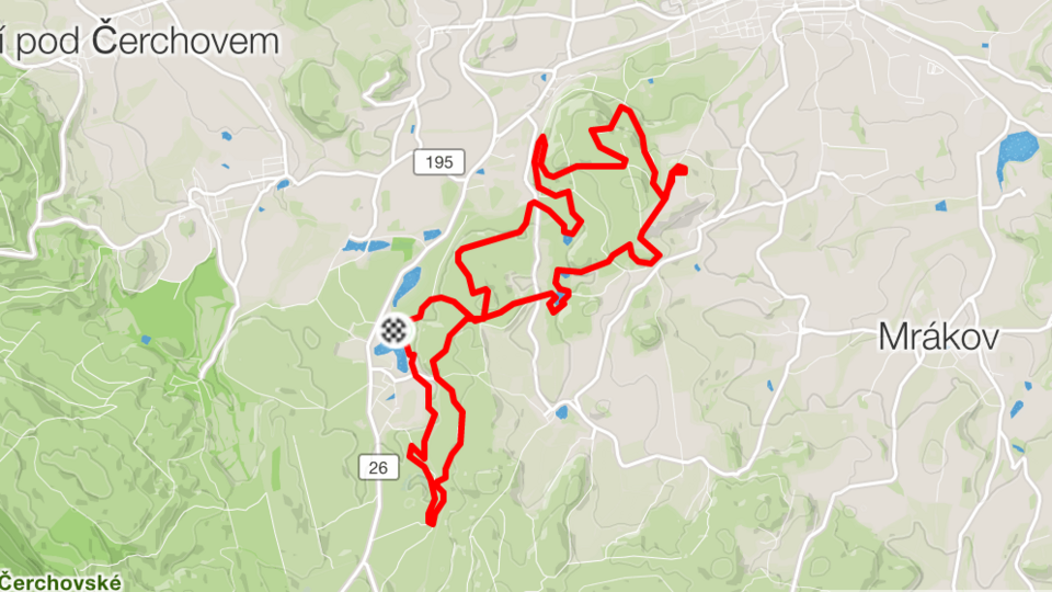 Mapa trasy 1/2Maraton Babylon